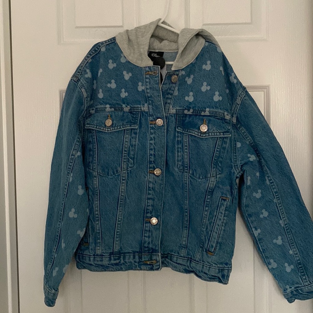 mickey mouse jean jacket